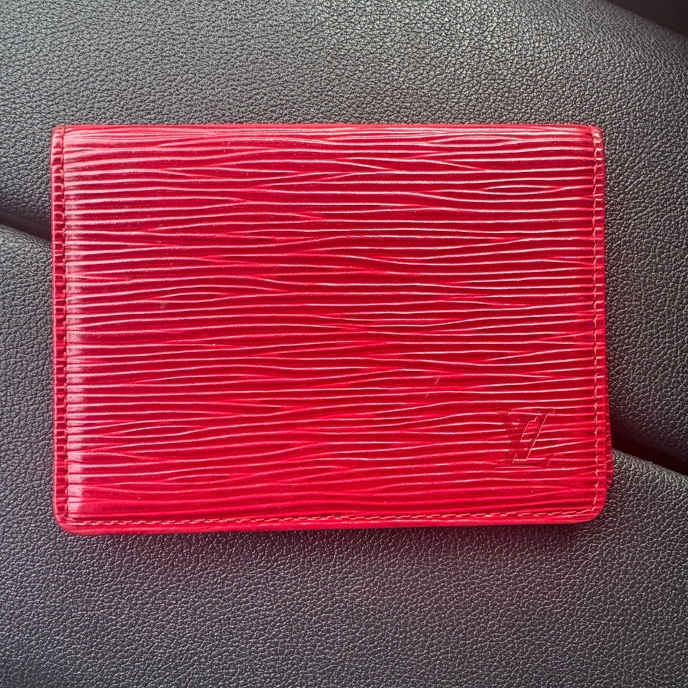 LV Epi Card Holder